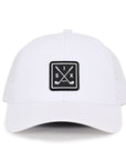 The Links White Low Pro Waterproof Hat