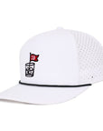 White 19th Hole Tradesman Waterproof Hat