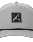 Grey Arrow Tee Holder Hat W/ Magnetic Ball Marker