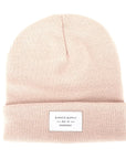 Beige Folding Beanie