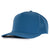 Atlantic blue signature laser mesh 5 panel hat waterproof and sweat proof cap designed in Canada Six Hats Supply