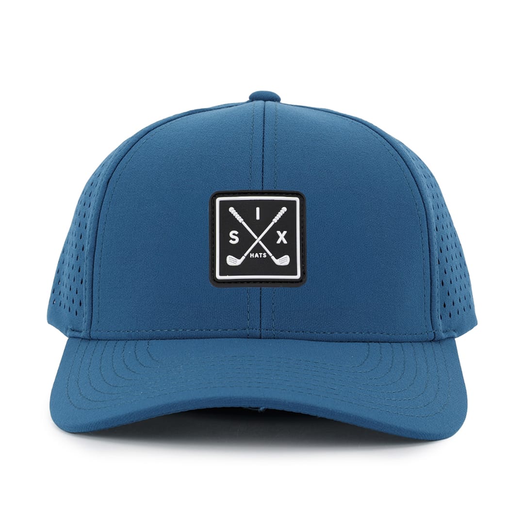 The Links Atlantic Blue Low Pro Waterproof Hat