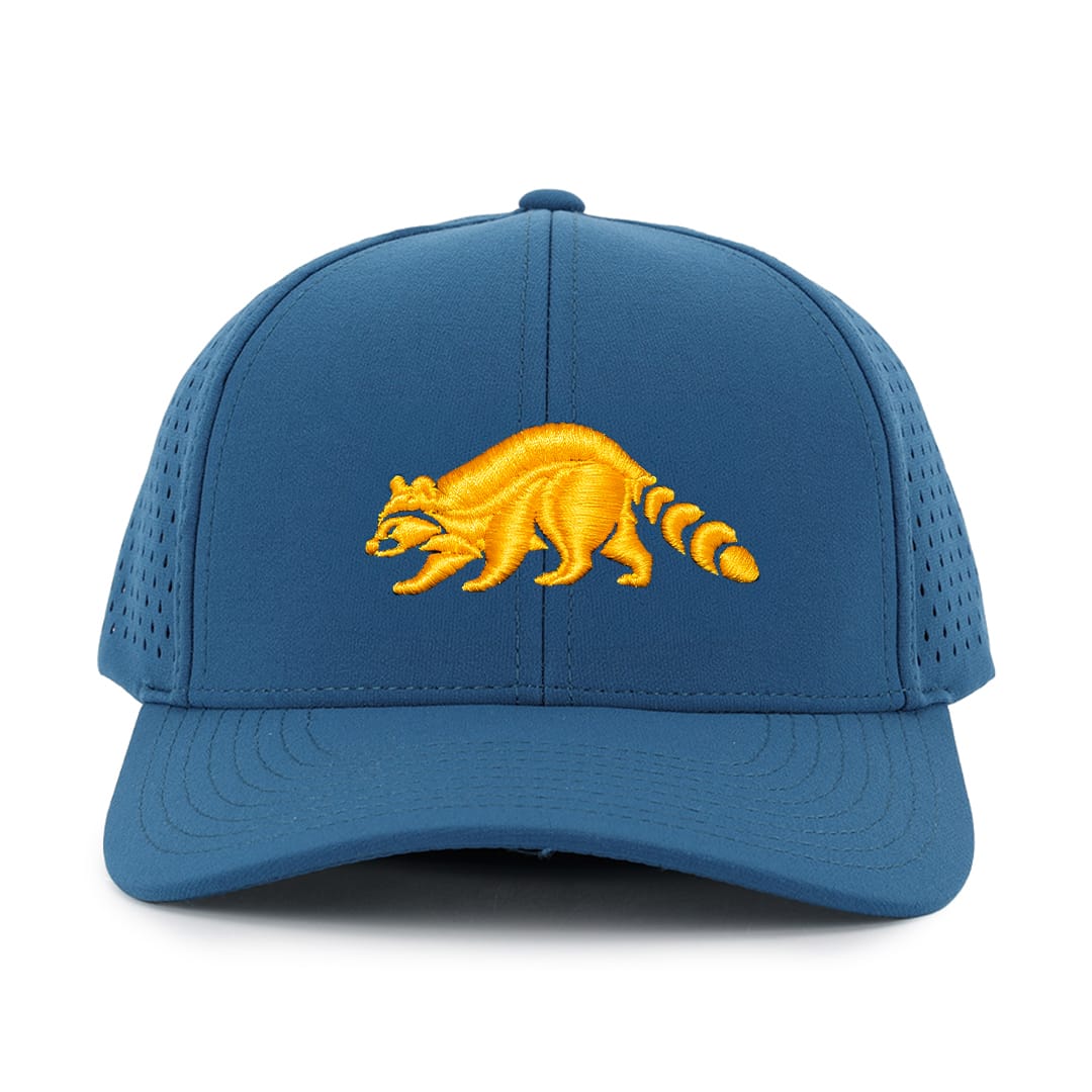 Atlantic Blue Raccoon Low Pro Waterproof Hat