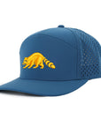 Atlantic Blue Raccoon Tradesman Waterproof Hat