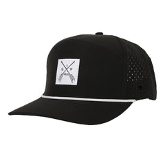 Black Arrow Tee Holder Hat W/ Magnetic Ball Marker