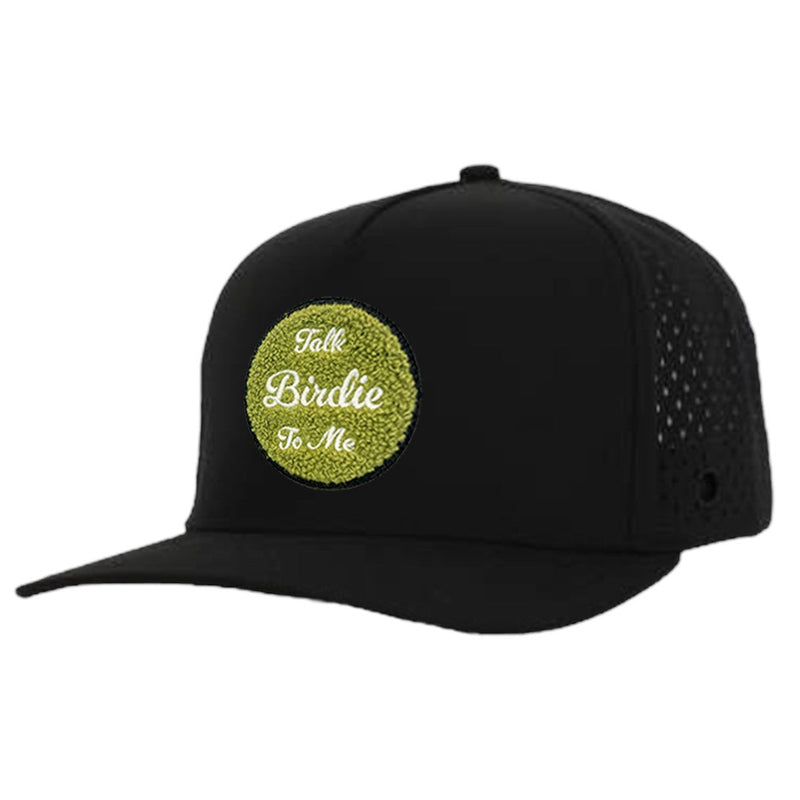 Black Talk Birdie To Me Signature Waterproof Hat