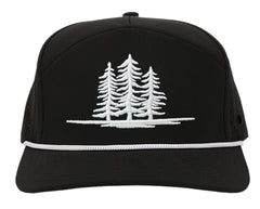 Black Tree Tradesman Tee Holder Hat W/ Magnetic Ball Marker