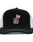 Black & White Mesh 19th Hole Tradesman Waterproof Hat