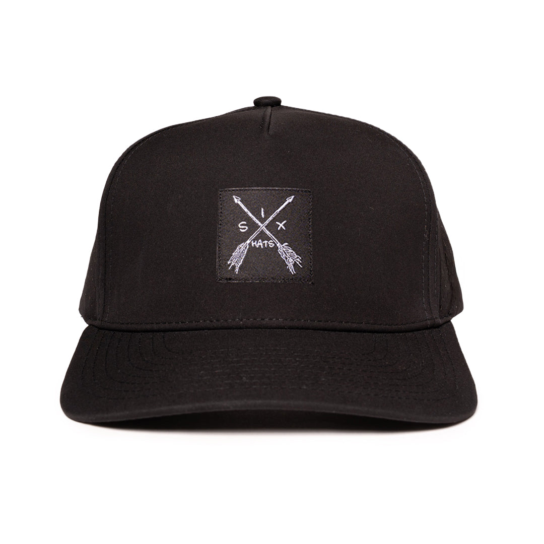 Black On Black Arrow Signature Waterproof Hat