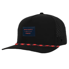 Black & Red OG Signature Waterproof Hat