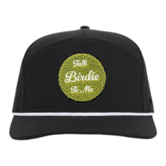 Black Talk Birdie To Me Tradesman Waterproof Hat