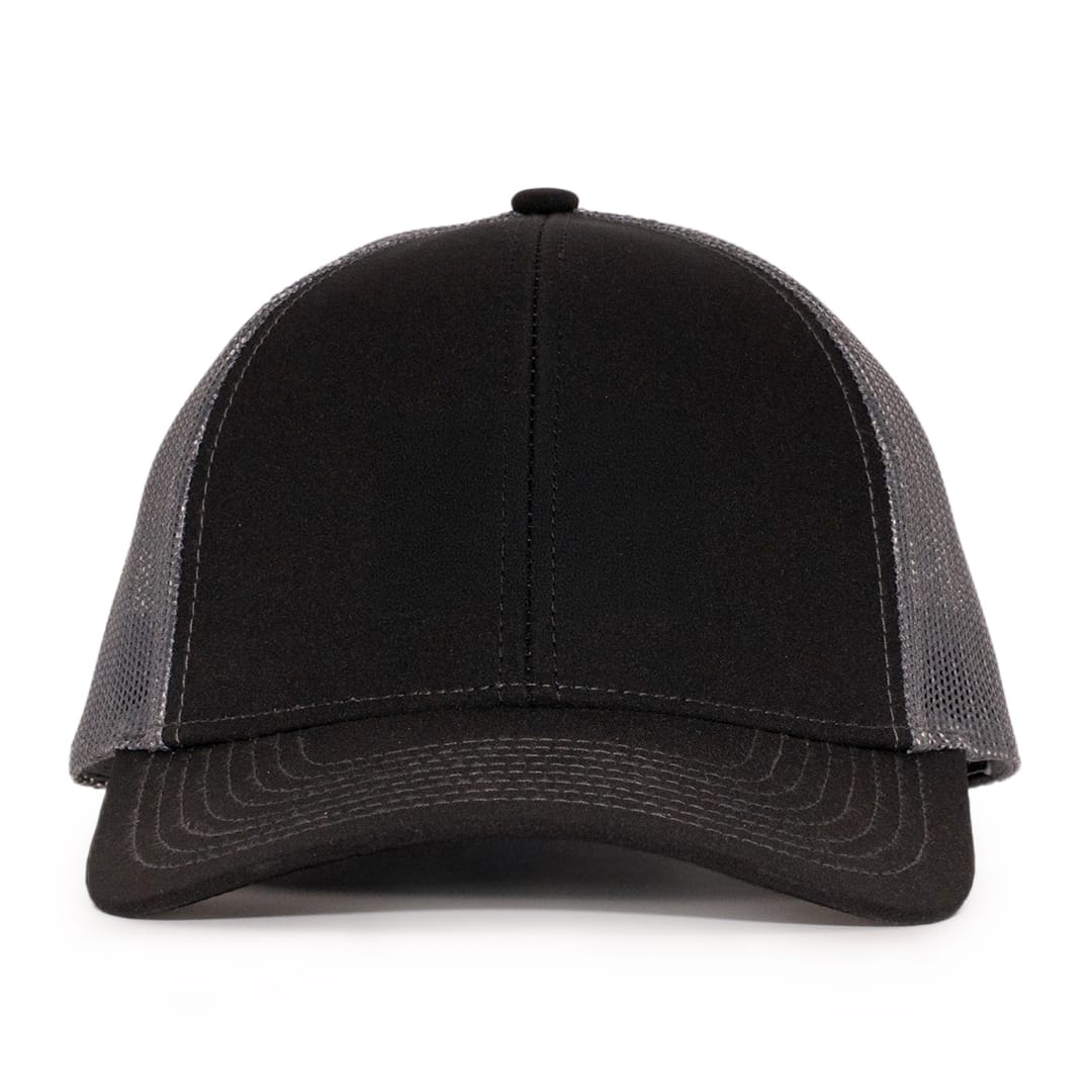 Stealth Black &amp; Charcoal Mesh Low Pro Waterproof Hat