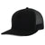 Black plastic mesh signature cap waterproof and sweat proof hat designed in Canada Six hats Supply