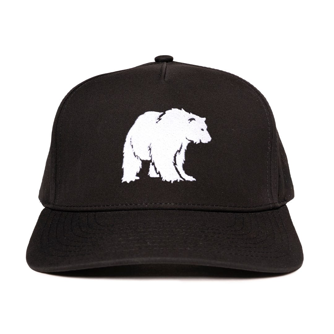 Black_signature_bear_embroidery_waterproof_six_hats_supply_designed_in_Canada