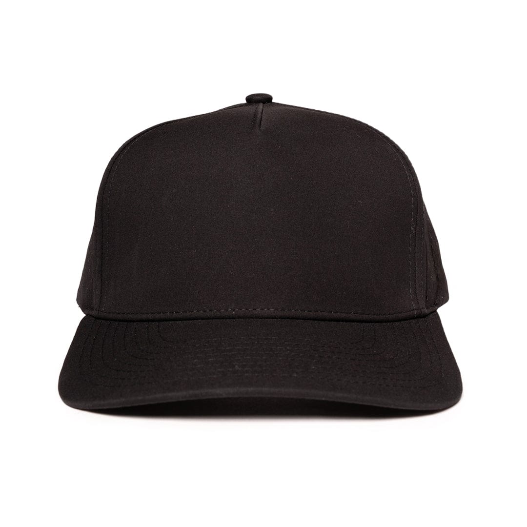 Black signature stealth hat waterproof and sweat proof six hats supply designed in Canada