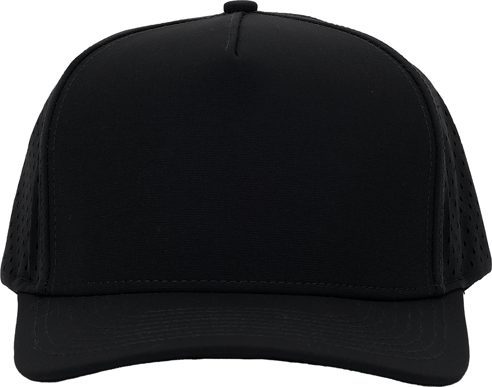 Black signature stealth hat waterproof six hats supply designed in canada