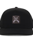Black_tradesman_arrow_patch_six_hats_supply_designed_in_Canada_waterproof_hat