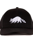 Black Raccoon Low Pro Waterproof Hat
