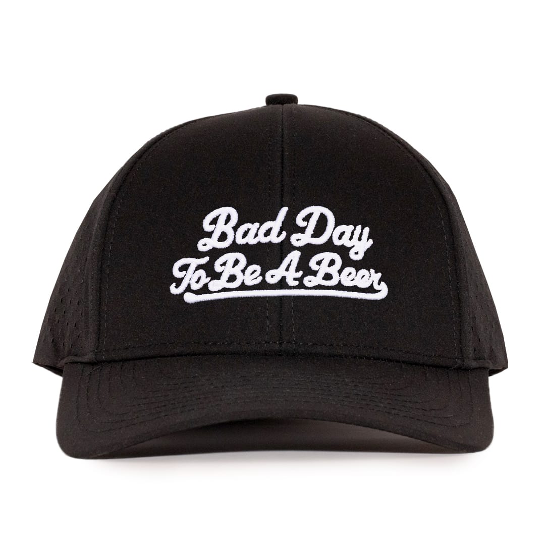 Black Bad Day To Be A Beer Low Pro Waterproof Hat