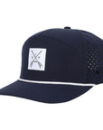 Blue Arrow Tee Holder Hat W/ Magnetic Ball Marker