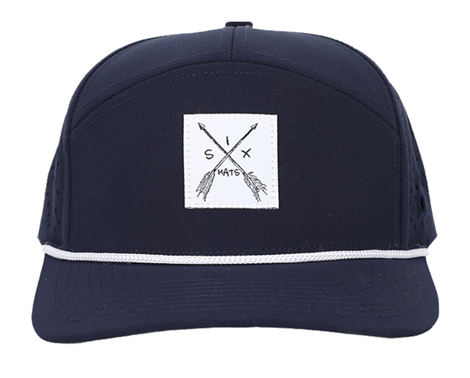 Blue Arrow Tee Holder Hat W/ Magnetic Ball Marker