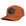 Burnt Orange Signature Hex charcoal rubber patch waterproof and sweat proof hat Six hat Supply designed in Canada