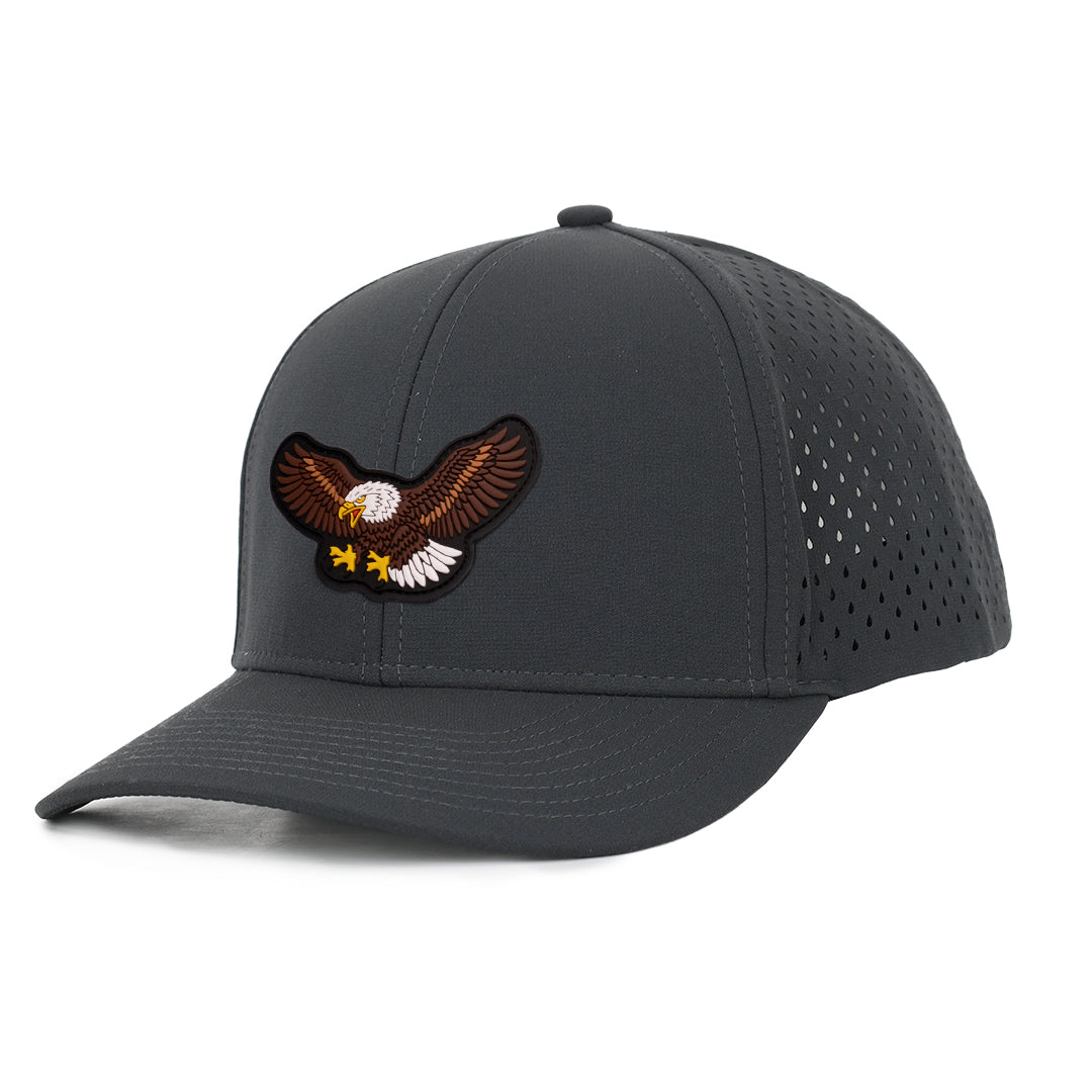 Charcoal Eagle Low Pro Waterproof Hat