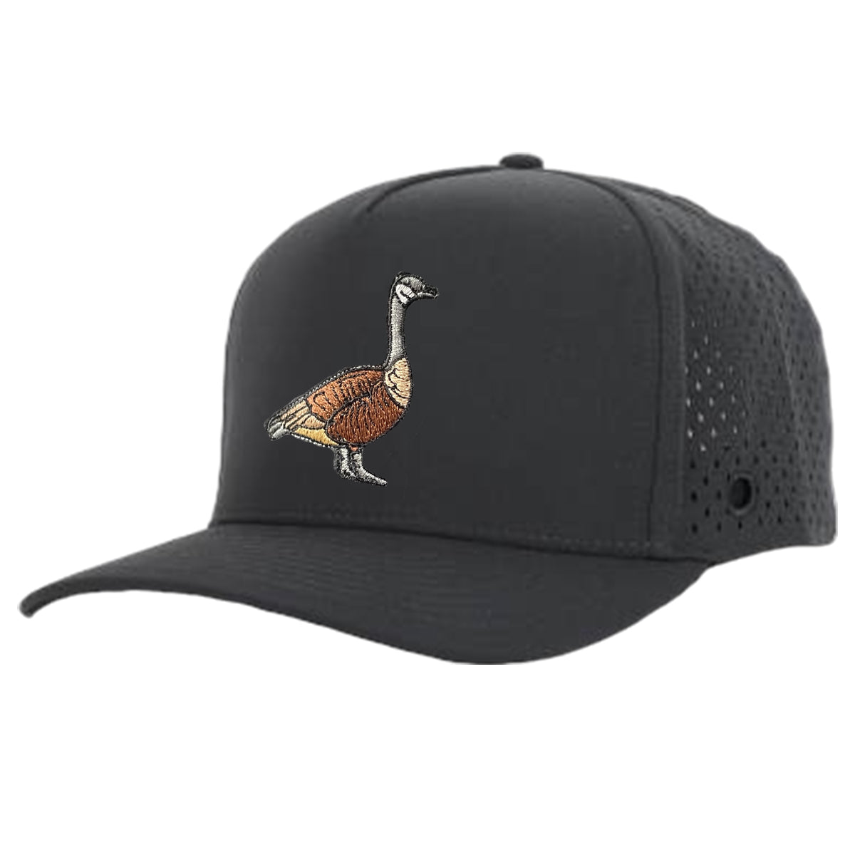 Charcoal Goose Signature Hat | Golf Hats For Men | Limited Edition Hat 60CM (Large / X-Large) / No