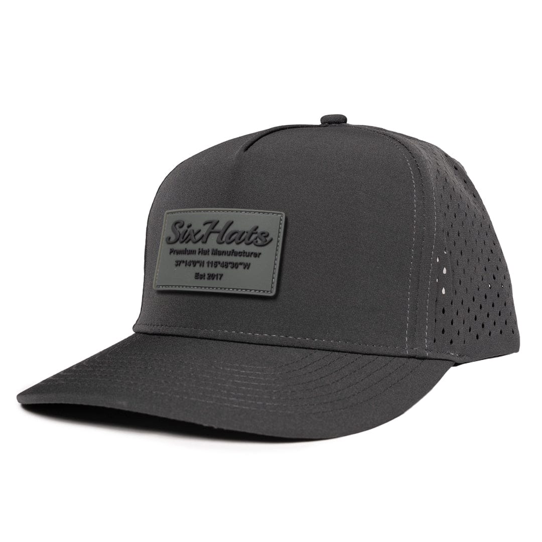 Black Hex Tradesman Hat | Waterproof Hat | Golf Hat | Tee Holder