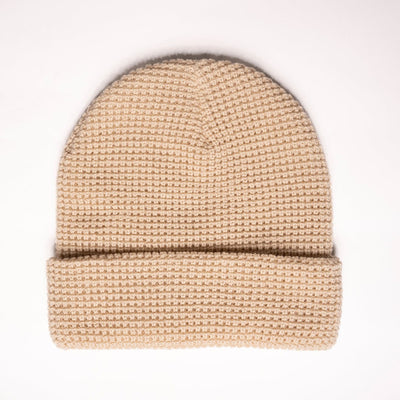 Khaki Waffle Toque