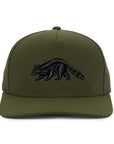 Forest Green Raccoon Signature Waterproof Hat