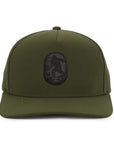 Forest_green_signature_waterproof_sweat_proof_sasquatch_style_embroidery_design_in_Canada
