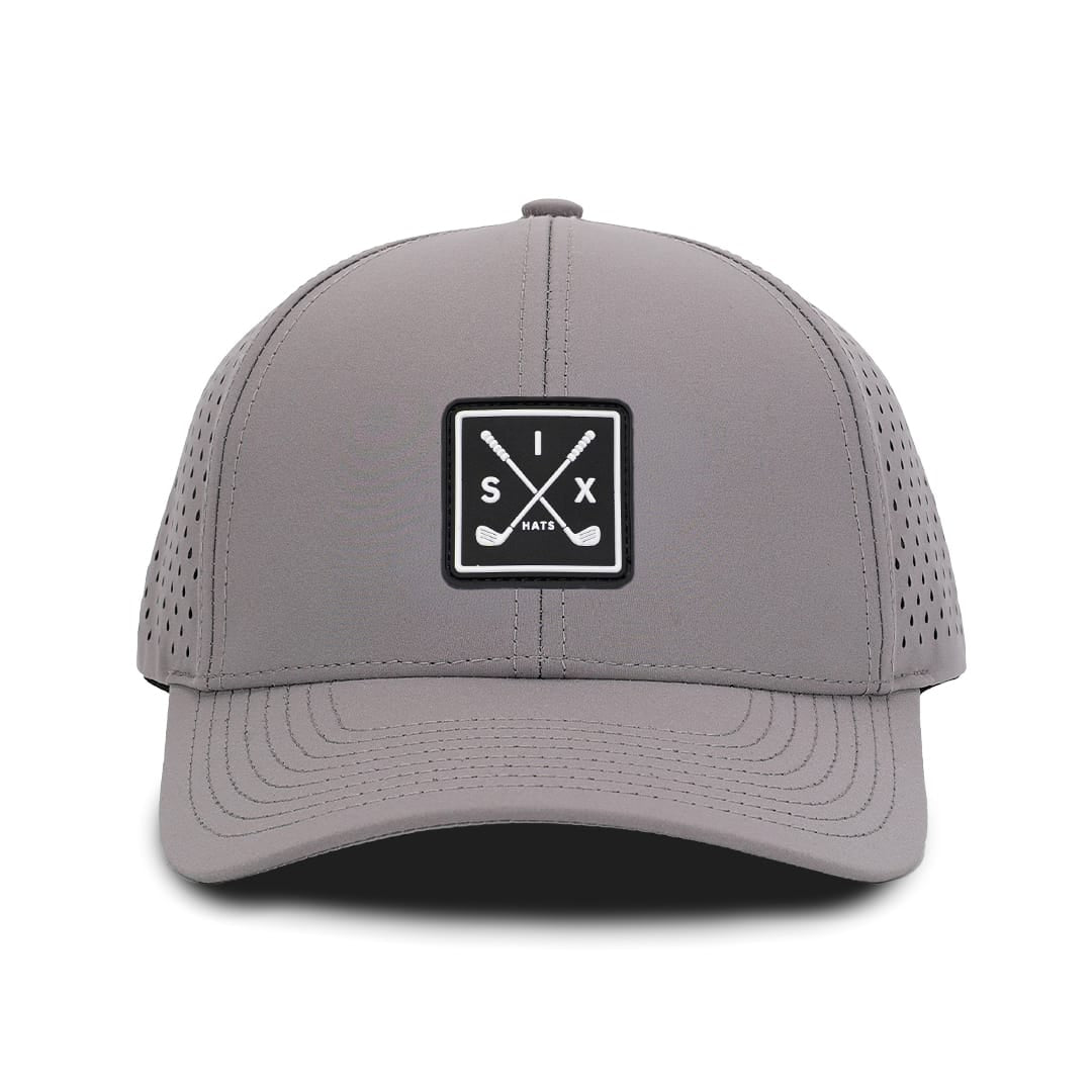 The Links Grey Low Pro Waterproof Hat