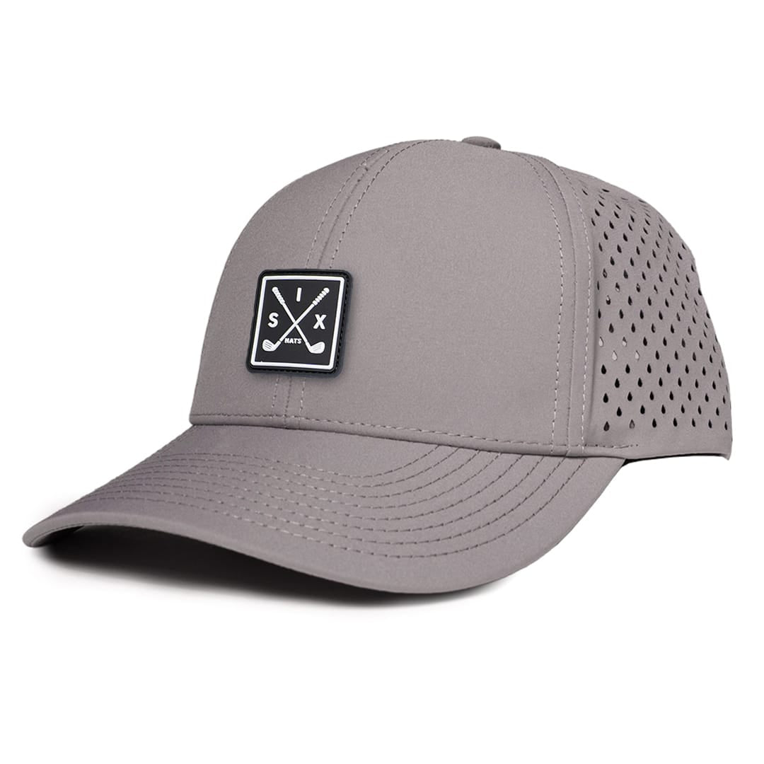 The Links Grey Low Pro Waterproof Hat
