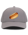 Grey Hot Dog Low Pro Waterproof Hat