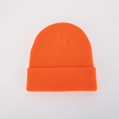 Hi-Vis Orange Folding Beanie