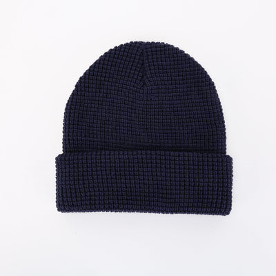 Navy Waffle Toque