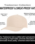 Stealth Khaki Tradesman Waterproof Hat