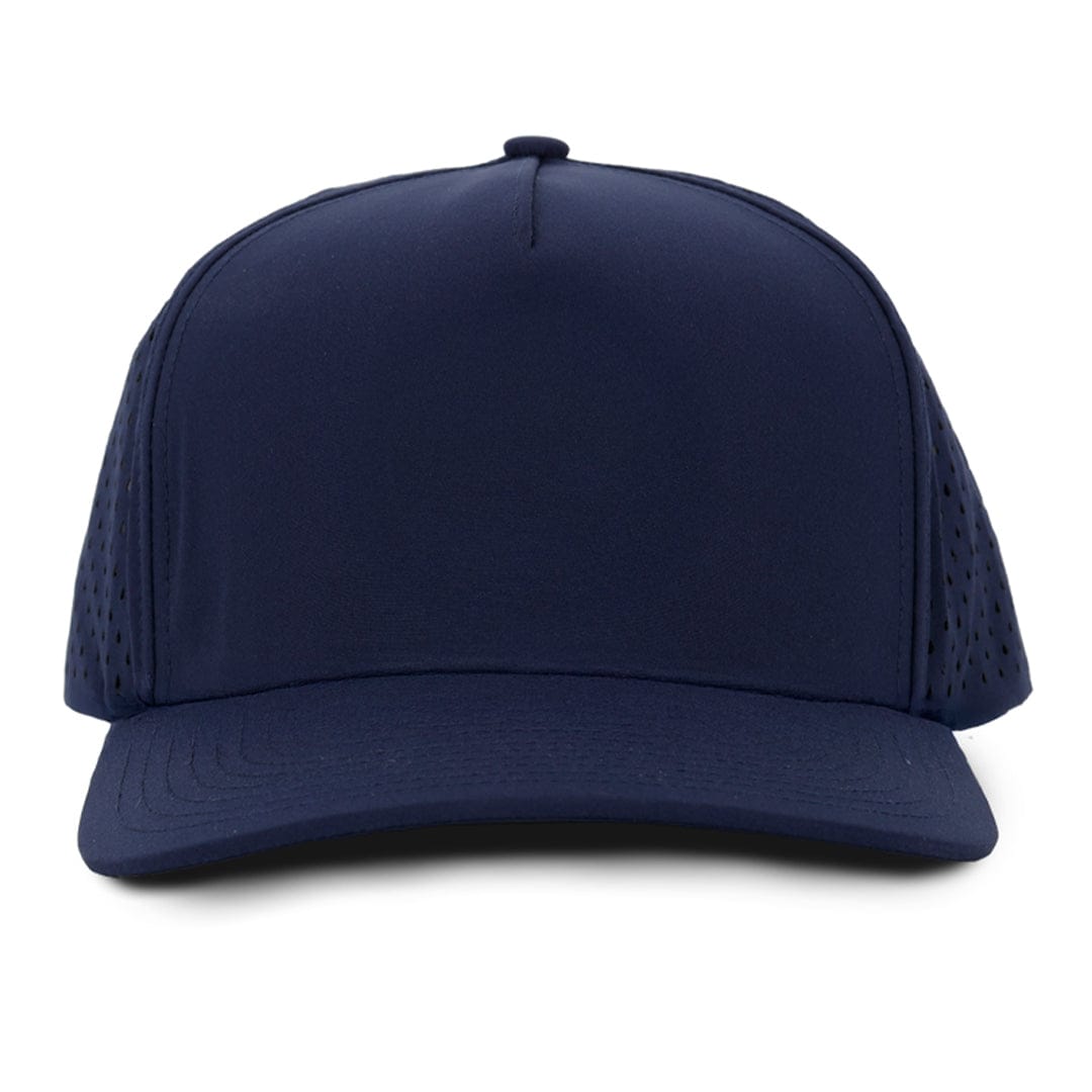 Navy stealth signature hat 5 panel cap waterproof and sweat proof Six Hats Supply