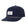 Navy tradesman blue baseball cap waterproof sweat proof with a white fabric 