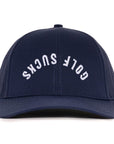 Navy Golf Sucks Low Pro Waterproof Hat
