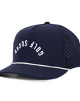 Navy Golf Sucks Signature Waterproof Hat