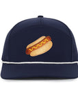 Navy Hot Dog Tradesman Waterproof Hat