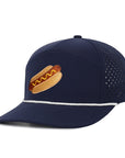 Navy Hot Dog Tradesman Waterproof Hat