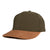 Olive & Brown Suede
