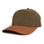 Olive & Brown Suede