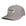 Grey Signature baseball cap range grey rubber patch sew on in front waterproof and sweat proof custom made in Canada Six Hats Supply