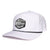 Signature White Hex camo rubber patch waterproof sweat proof hat  Six hats Supply Designed in Canada