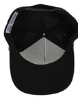 Black W/ White Golf Patch Signature Tee Holder Hat W/ Magnetic Ball Marker