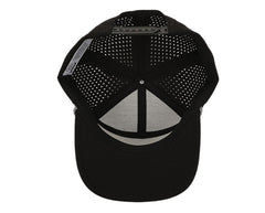 Stealth Black Tradesman Tee Holder Hat W/ Magnetic Ball Marker